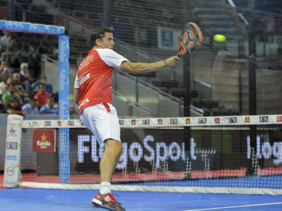 Paquito Navarro volée padel