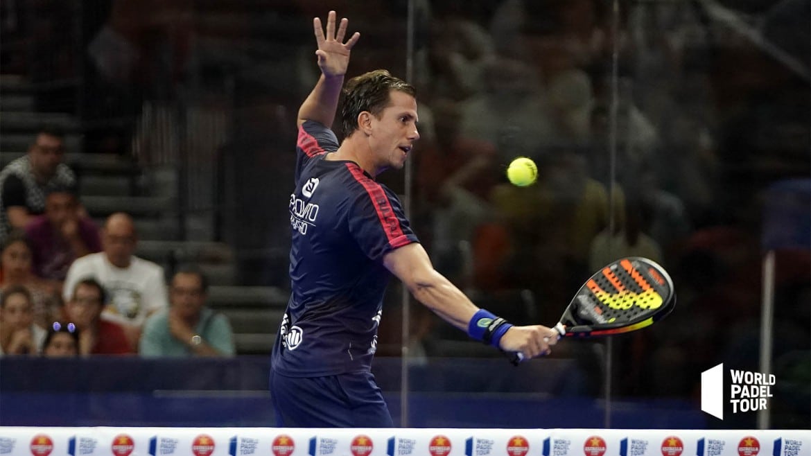 Paquito Navarro volée padel