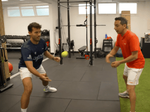 Ejercicio neuronal padel