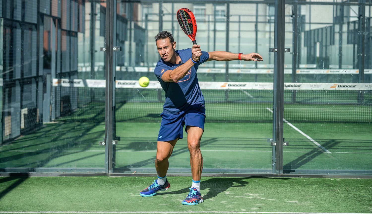 fernando poggi coup droit padel