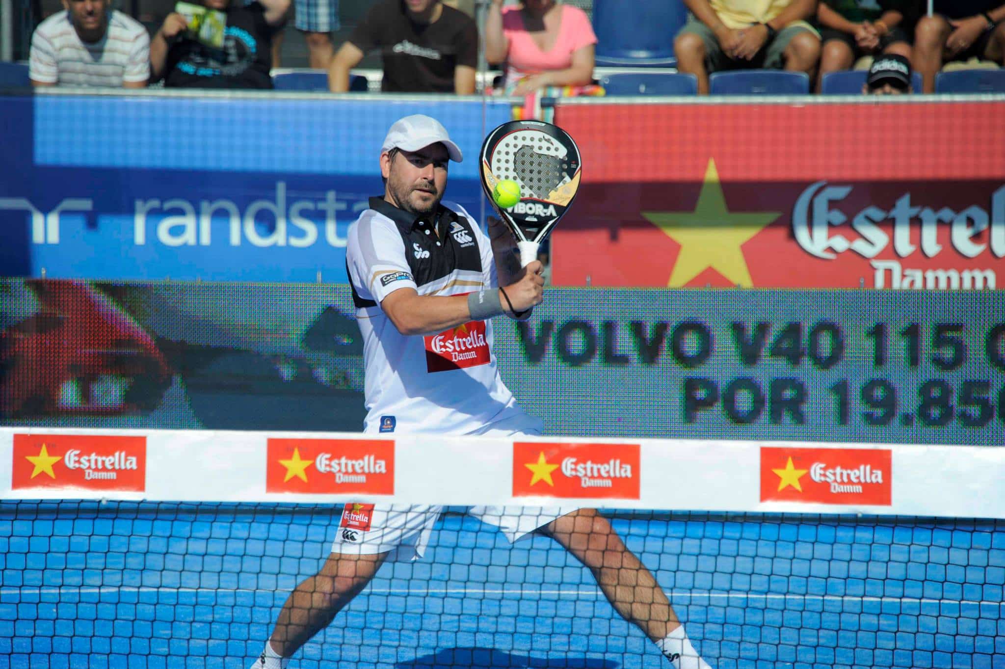 volée bloquée padel